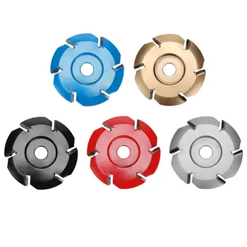 

90mm Diameter Hexagonal Woodworking Blade for Electric Angle Grinder Wood Carving Cutting Shaping Accessories