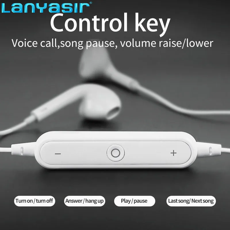 

S6 Sport Neckband Wireless Headphone Bluetooth Earphone Headphone For Smart Phone with Microphone call volume control Headphone