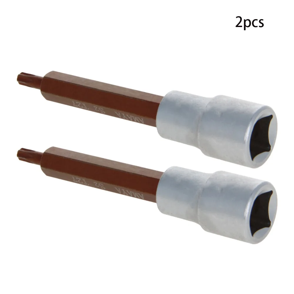 Douille à Chocs Torx T30 1/2" Longue 3 Pouces - En Acier Chrome-molybdène, Pour Visseuse/clef à Choc