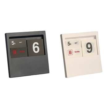 

Creative Insert Type Desktop Perpetual Calendar 100 Years Perpetual Calendar Desk Decoration