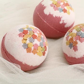 

2pcs Soap Handmade Essential Oil Soap Moisturizing Bath Salt Soap Bubble Sakura incense Shower Bombs Ball Body Cleaner Spa