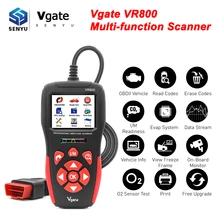 Vgate VR800 Code Reader Scan Tools with Russian Automotive OBD2 Car OBD 2 Diagnostic Auto Scanner Tool PK AS500 ELM 327 V 1 5