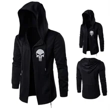 Мужской плащ осень-зима, модный мужской красивый плащ, Трендовое пальто средней длины, повседневное Свободное пальто