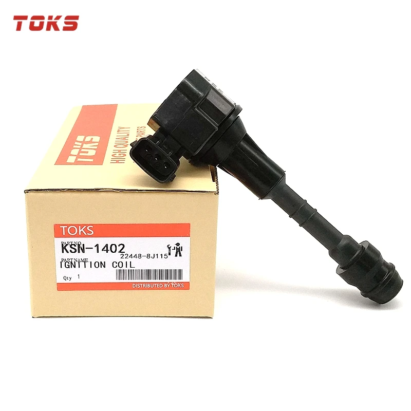 TOKS 1 шт. KSN-1402 катушка зажигания автомобиля JP для Nissan 350 ALTIMA ELGRAND MAXIMA MURANO TEANA PATHFINDER 22448-8J115 22448-8J111