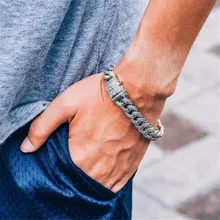 Полная AAA Bling кубинская цепочка для мужчин, браслет со льдом, стразы, циркон, проложенный золотом, серебром, браслеты для мужчин, ювелирные изделия в стиле хип-хоп