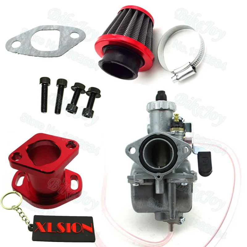 Red TC-Motor Racing Performance Mikuni VM22-3847 Carburetor Carb Mainfold 38mm Air Filter For Predator 212cc GX200 196cc Go Kart Mini Bike Red TC-Motor Racing Performance Mikuni VM22-3847 Carburetor Carb Mainfold 38mm Air Filter For Predator 212cc GX200 196cc Go Kart Mini Bike