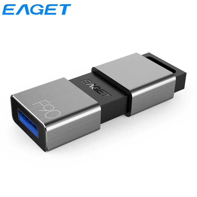 Eaget изысканный USB 3 0 флэш накопители 256 ГБ 128 Гб 64 32 стильный металлический Pendrive Memoria