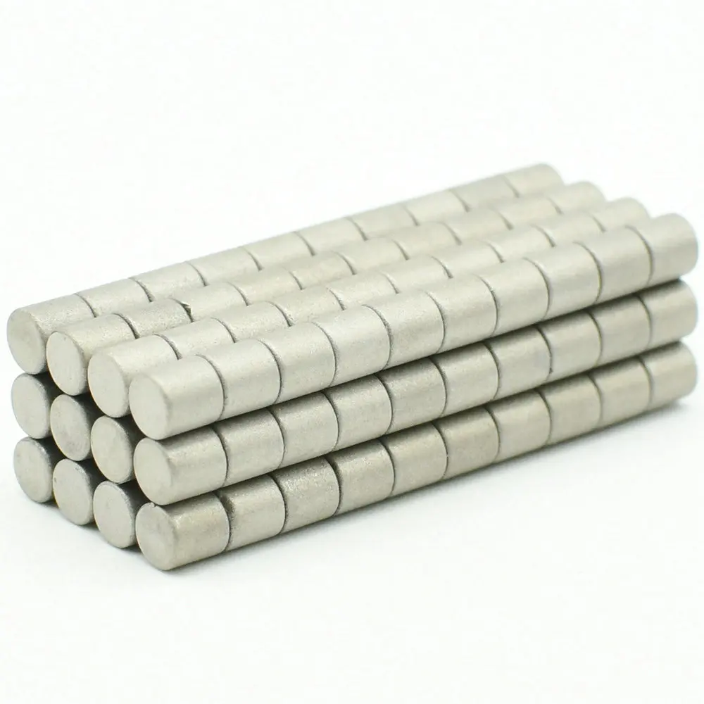 

SmCo Magnet Disc Dia. 4x4 mm Cylinder Grade YXG28H 350 Degree C High Temperature Permanent Magnets Rare Earth Magnets 60pcs