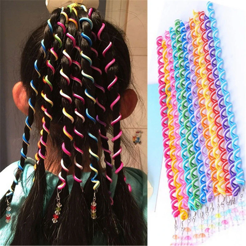 Cute Girl Braided Headwear Kids Girl Hair Accessories Diy Hairstyle Tool Colorful Twist Braid Headband Pcircles Girl Headwear Girl S Hair Accessories Aliexpress