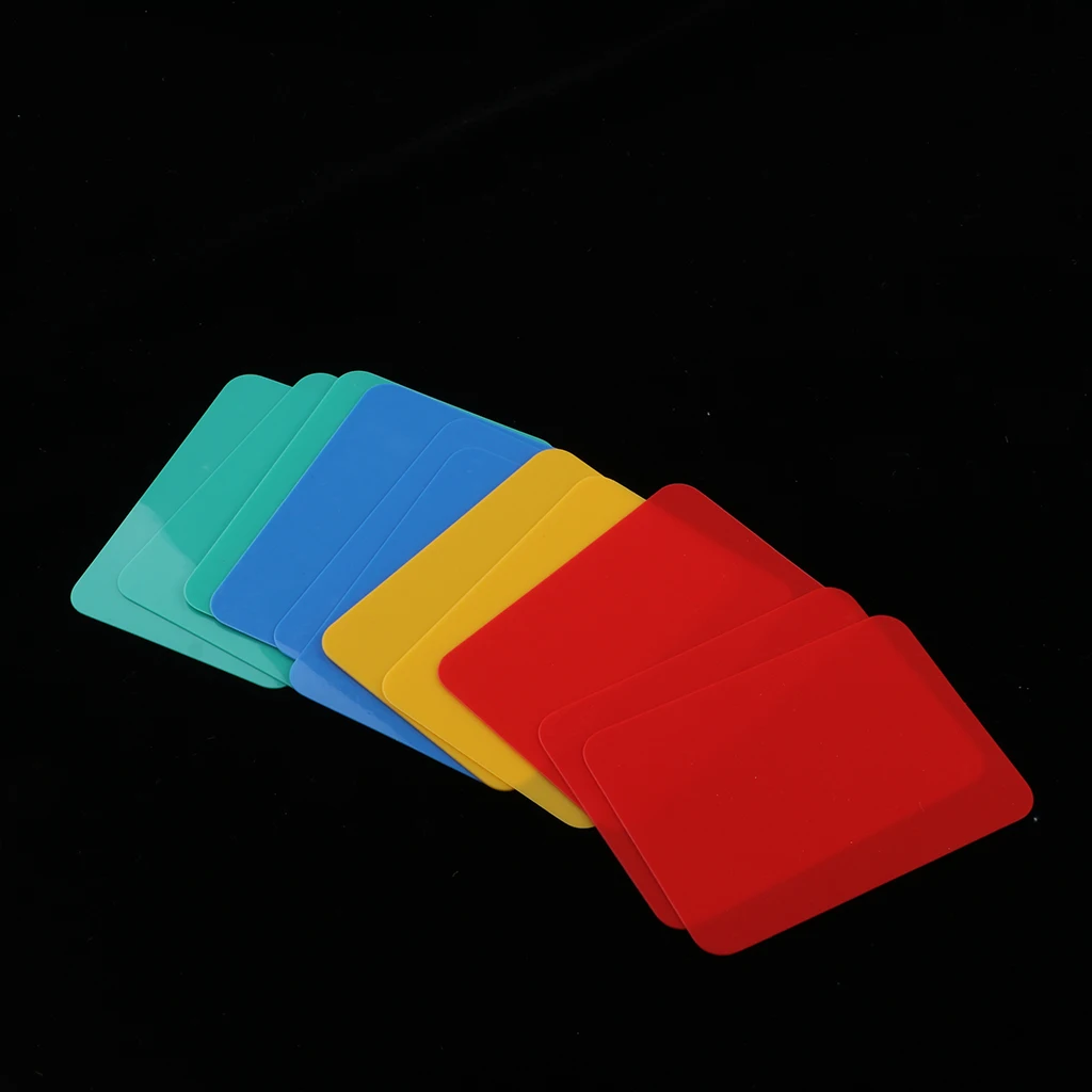 12 шт. Размер покера Pse Cut Card-подходит для Blackjack вечерние игральные карты