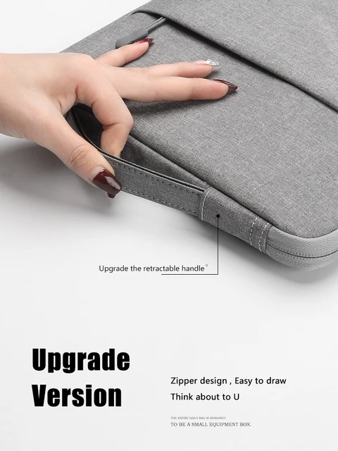 Portable Waterproof Laptop Case Notebook Sleeve 13.3 14 15 15.6 inch For Macbook Pro Computer PC Bag HP Acer Xiami ASUS Lenovo 5