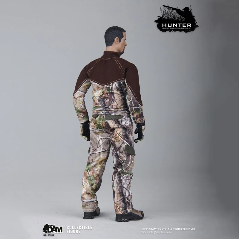 DAM Toys1/6 весы аксессуары RT003 Регулируемая камуфляжная одежда для охоты кемпинг 12