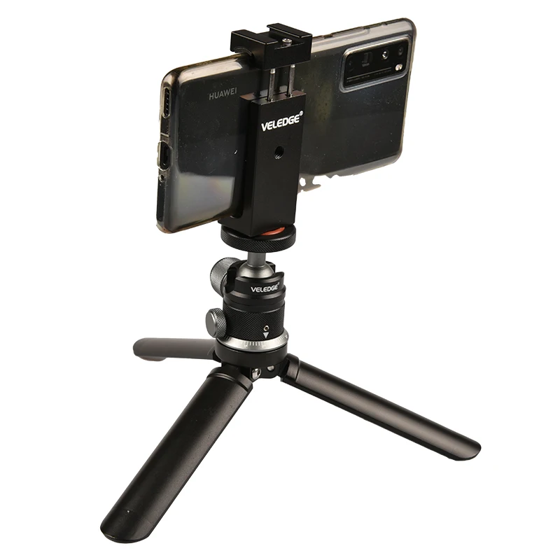 Vlogmagic Todo o Tripé de Mesa do Metal com Jogo da Montagem do Smartphone para a Fotografia Macro ou do Produto - Image 2