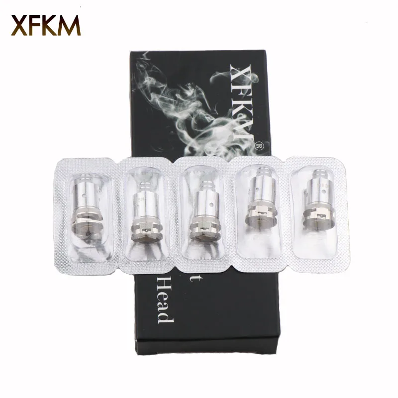 5 шт. XFKM-N катушка головка Vape ручка 19 и 22 комплект стартовый набор сетка 0.6ohm 1.4ohm Обычная 1.4ohm катушка