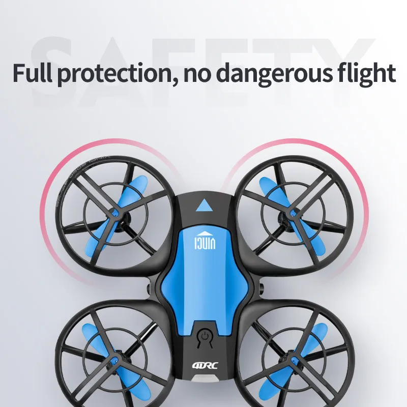 New V8 Mini Drone 4K 1080P HD Camera WiFi Fpv Air Pressure Altitude Hold Black Quadcopter RC Drone Toy