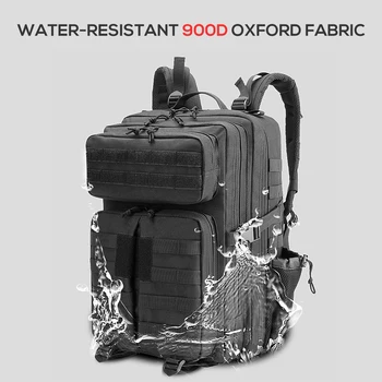 

Army Tactical Assault Backpack Waterproof Molle Climbing Backpack Bag Outdoor Camping Hiking Hunting Traveling Mochila Bag