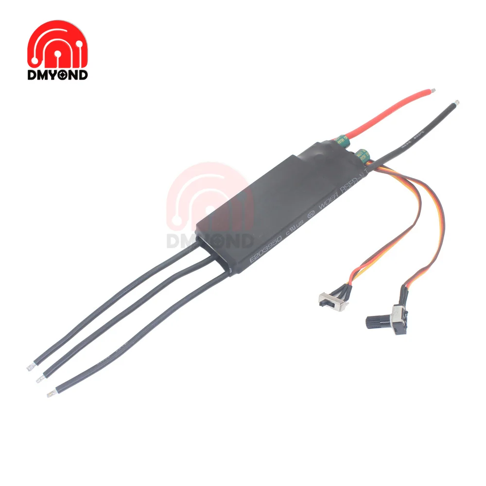 Controlador sem Escova da Movimentação do Motor com Interruptor do Potenciômetro Placa Motorista Hallless cc 624v 1000w Bldc 200w cc 7-24v
