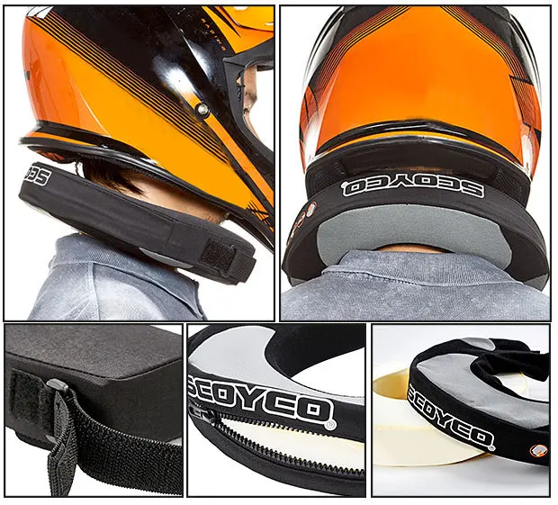 protetor de pescoço para cinta de proteção para pescoço para equipamento de proteção para capacete de motocross