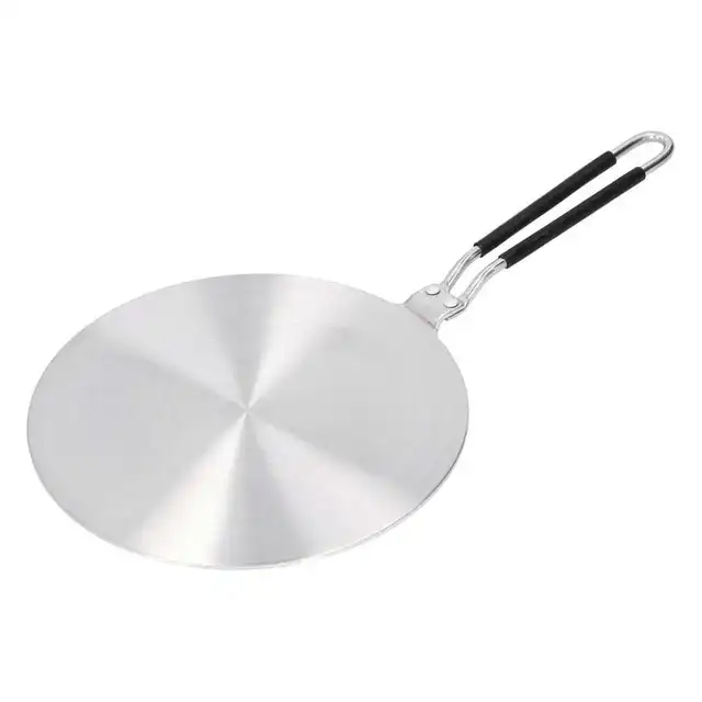 20cm Stainless Steel Heat Diffuser Induction Plate Adapter Converter Gas