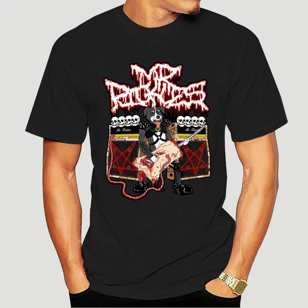 Официальная футболка Mr Pickles Guitar черная новинка Размеры S M XL 2XL 7475D | Женская одежда