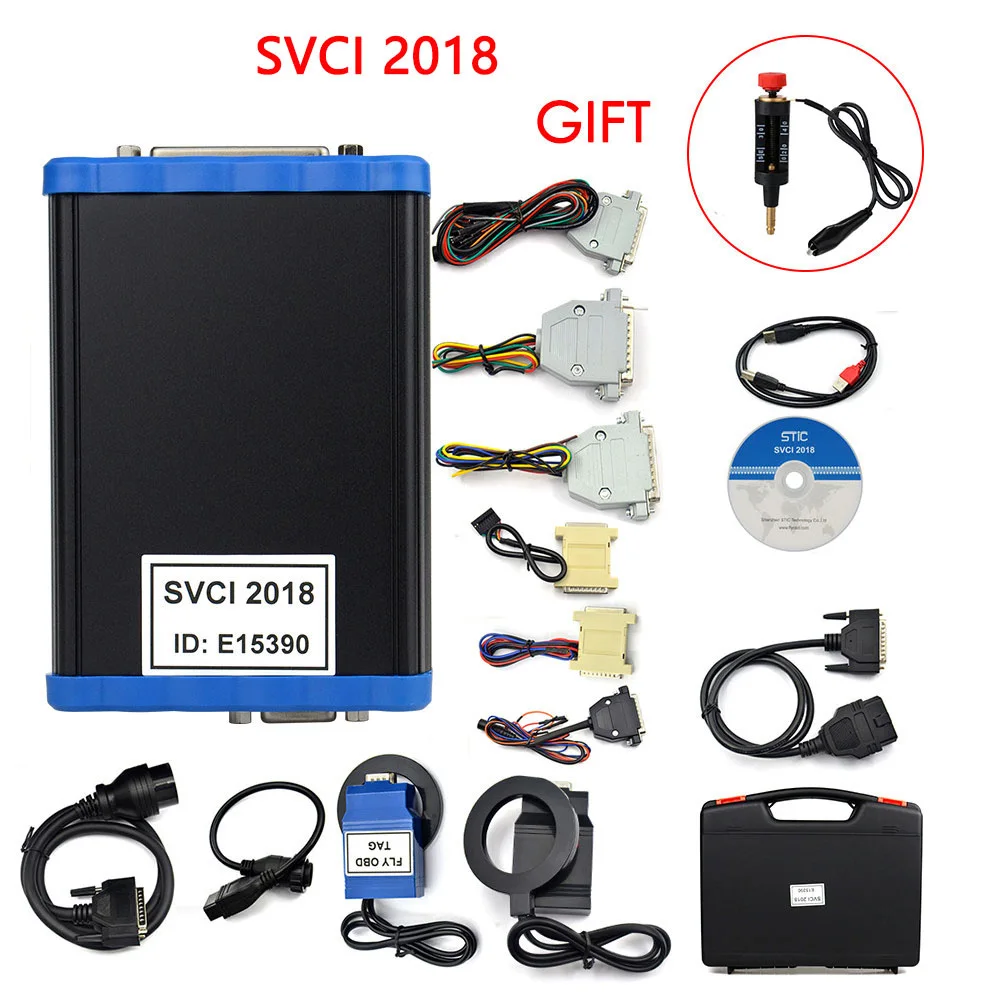 FVDI SVCI OBD2 ключевой программист SVCI функция VVDI2 V2015 V2014 SVCI без ограничений Fvdi abrites commander для обновления vag - Цвет: SVCI 2018