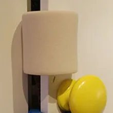 2 шт. защита для пальцев анти пинч фиксаторы уход за кожей лица Детская безопасность цилиндрическая защита зажим Автостоянка для предотвращения; утолщенная детская дверной зажим, мягкие