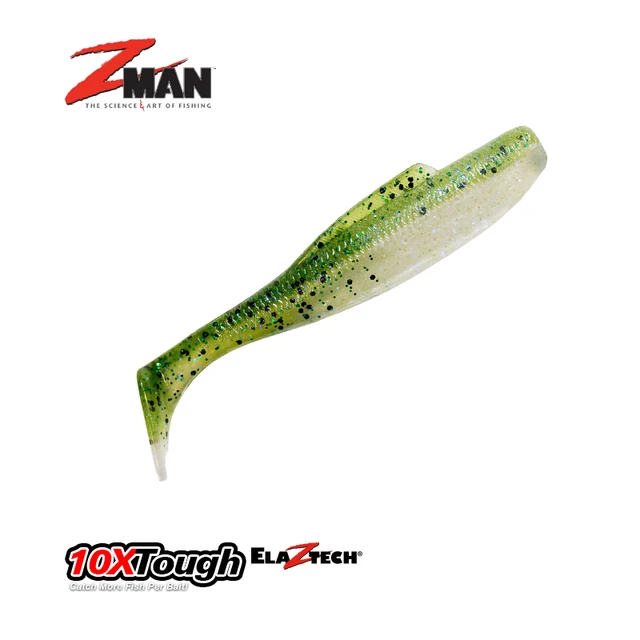 Original United States ZMAN DIEZEL MINNOWZ T-shaped Tail Soft Fishing Lure  5pcs/bag Simulation Durable