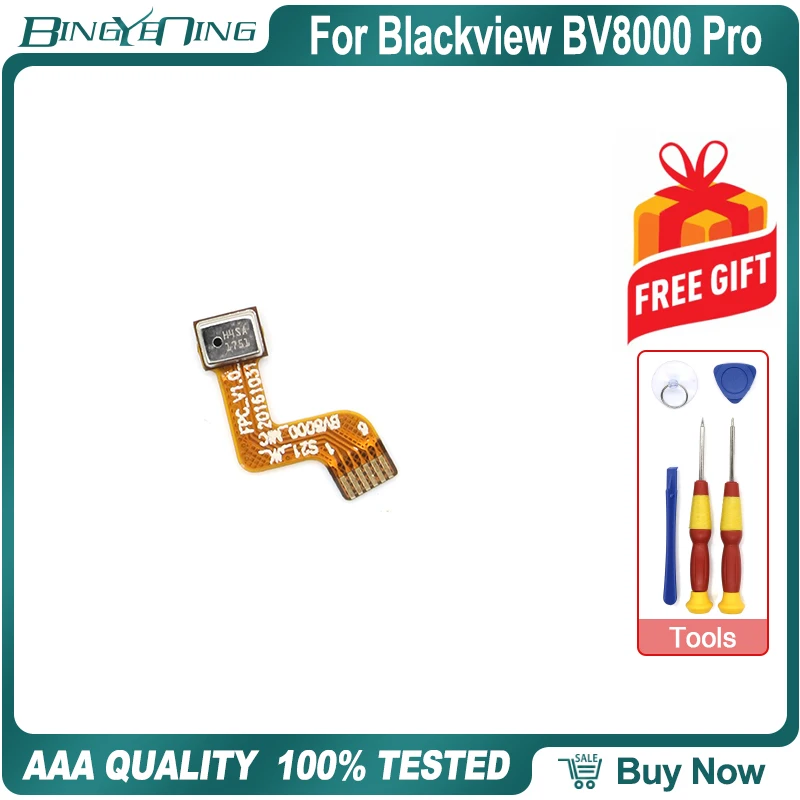 

100% New Original Microphone For Blackview BV8000 Pro Mic flex cable BV8000 Smartphone Repair Replacement Accessories Parts