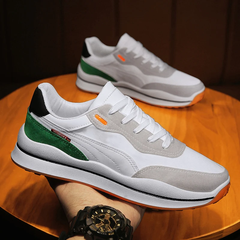 

Sneakers Men Outdoor Jogging Sport Shoes Youth Fashion Breathable Tourism Casual Training Running Tennis Shoes Male Zapatillas