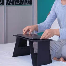 Support pliable pour ordinateur Portable, Base pour ordinateur Portable, Lapdesk, Support multifonctionnel pour ordinateur Portable, Support pour coussin de refroidissement 