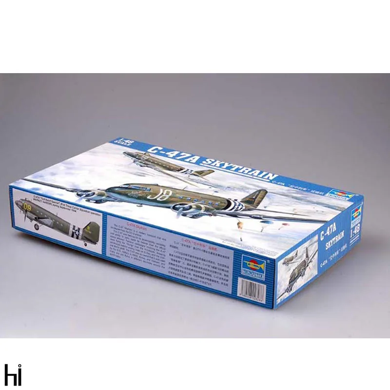 Trumpeter 02828 1/48 C-47A Skytrain Transport Plane Airplane Aircraft Toy Plastic Assembly Model Kit