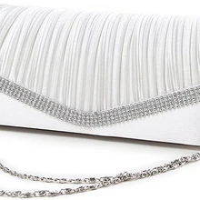 BEAU-Женская сумочка свадебная сумочка цепь Дамская Вечеринка ювелирные изделия цепь(белый