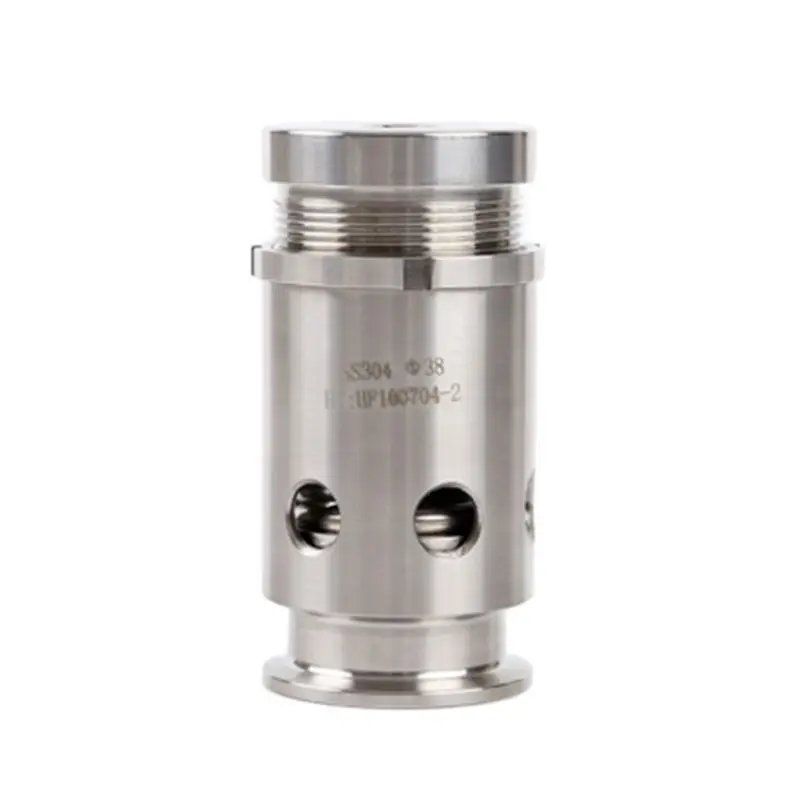 

Adjustable Tri Clover Compatible Pressure Release Valve/Vacuum Breaker 15 PSI Stainless Steel 304