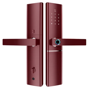 

MOOL Bio-Fingerprint Electronic Smart Door Lock, Code, Card, Press Screen Digital Combination Lock, Home Key D8ZM