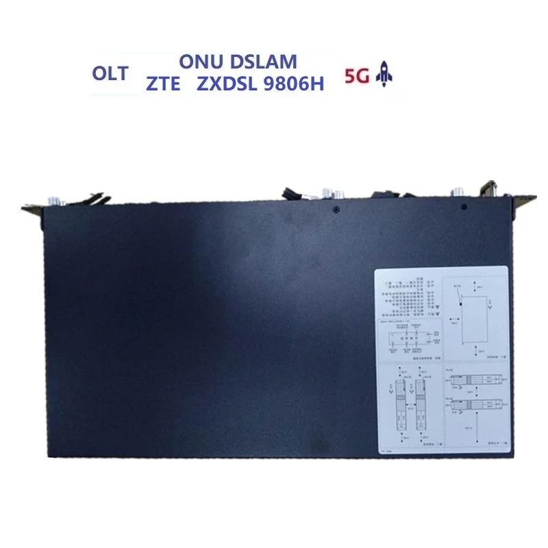 ONU цифровой абонентский линейный доступ мультиплексор ZXDSL9806H с SCCBK и PWAHE power DSLAM VS4