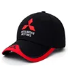 Wholesale 2022 New Fashion 3D Mitsubishi Hat Cap Car logo MOTO GP Racing F1 Baseball Cap Hat Adjustable Casual Trucket Hat ► Photo 2/6