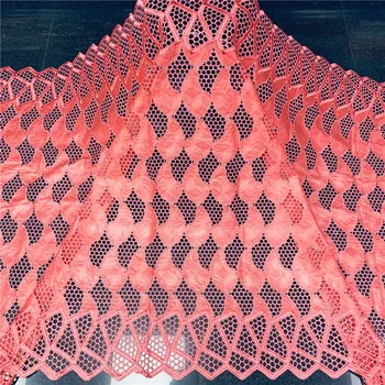 

5 yards New arrival african Bazin riche fabric with beads embroidery lace / bazin riche dress material Nigerian KU070902