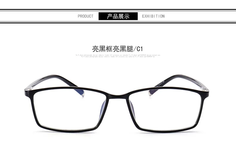 Модные мужские и женские очки с защитой от синего цвета для очков для мужчин, оправа для компьютерных очков прозрачные стекла, винтажные очки Oculos
