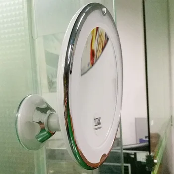 

Bathroom Rotation Lightweight Universal Bright 10X Magnifying Battery Operated Space Saving Makeup Mirror Travel Locking Suction