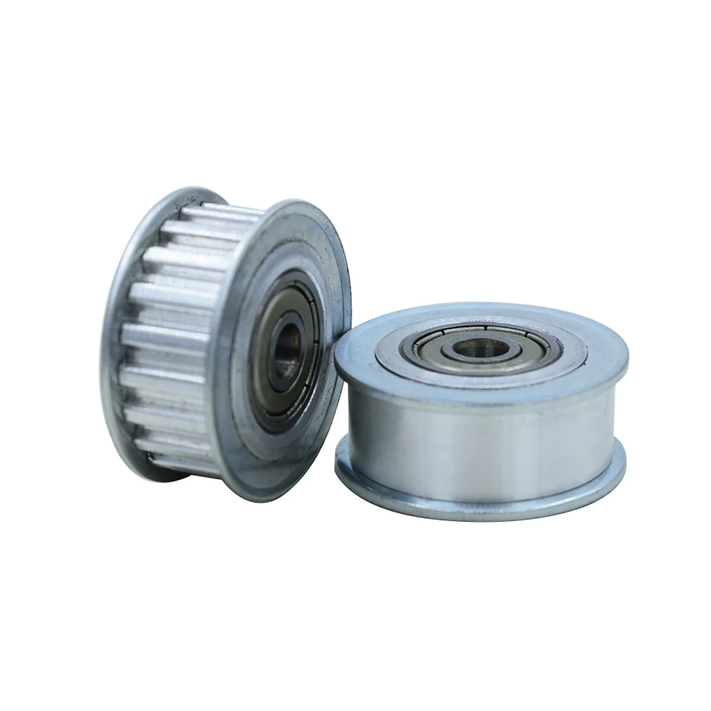 

XL 25T Timing Belt Idler Pulley With/Without Teeth 5/6/7/8/10/12/15mm Bore Idle Pulley 11mm Belt Width Bearing Synchronous Wheel