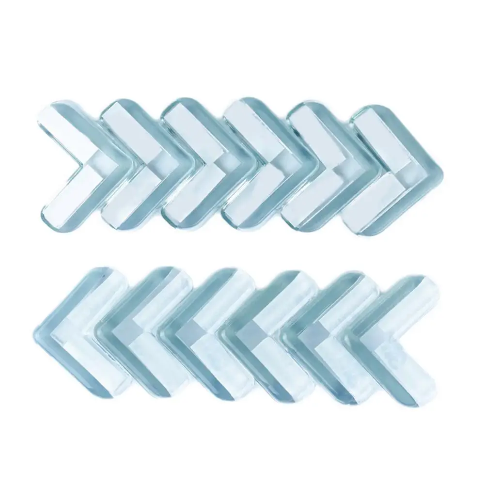 

4pcs Kids Safety Corner Protector Soft Pvc Desk Table Edge Protection Corner Protect Cushion Children Safe Safety Guard Cov X9Z9