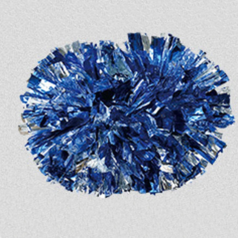 2pcs Aerobics Pom Poms Cheerleader Pompoms Dance School Team Fancy Dress Pvc