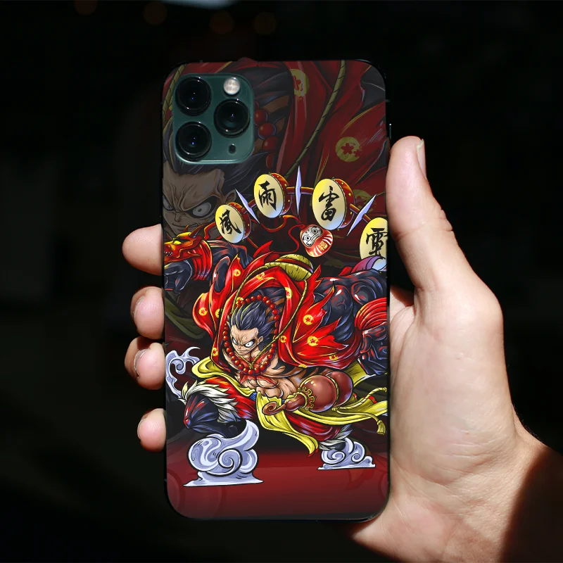 Luffy Led Phone Case One Piece For Iphone 12 Mini 11 Pro Max 6 6s 7 8 Plus X Xs Max Xr Cool Fashion Call Flash Cover Aliexpress Cellphones Telecommunications