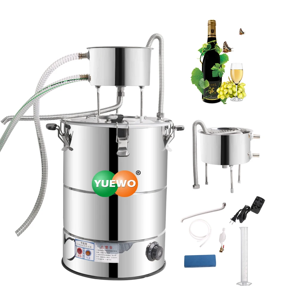Yuewo 38l/58l Electric Alcohol Distiller Wine Making Kit Water