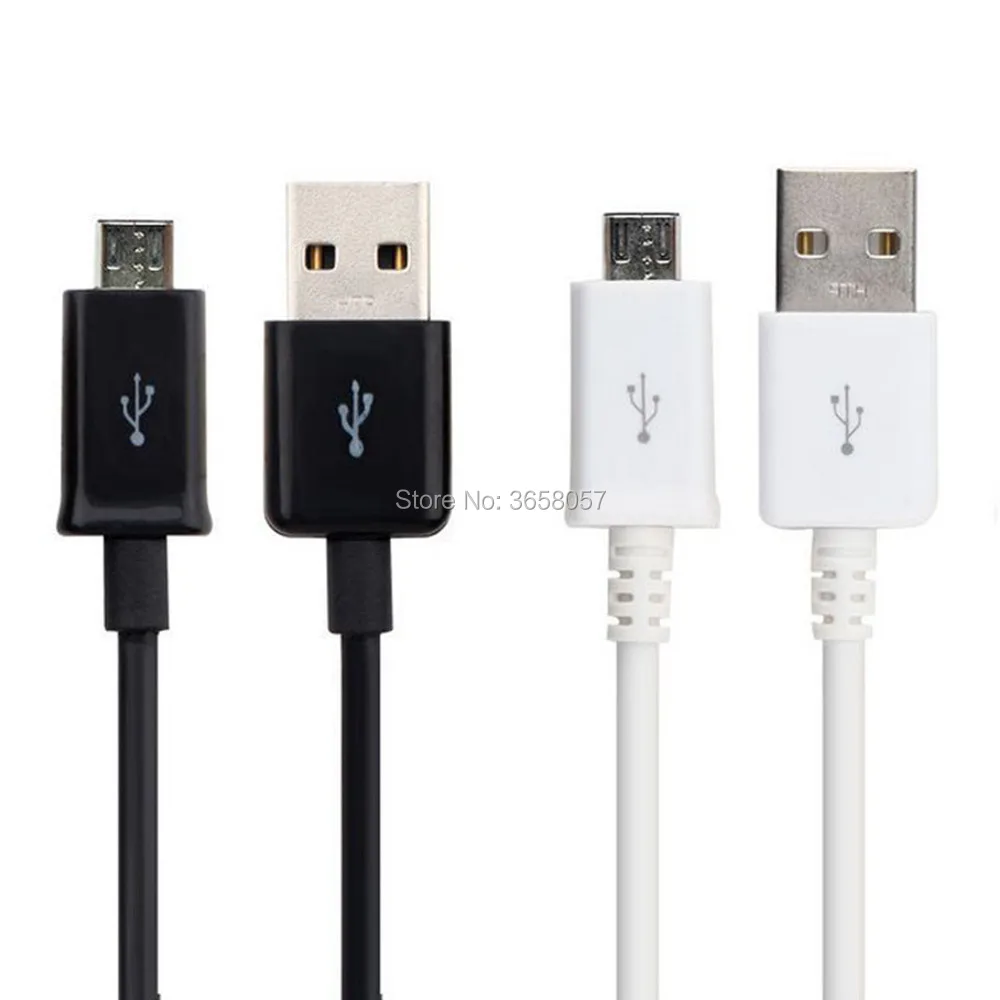 200 шт./лот OD 3 4 1 м 3FT черный белый Микро v8 5pin usb Кабель зарядного устройства для