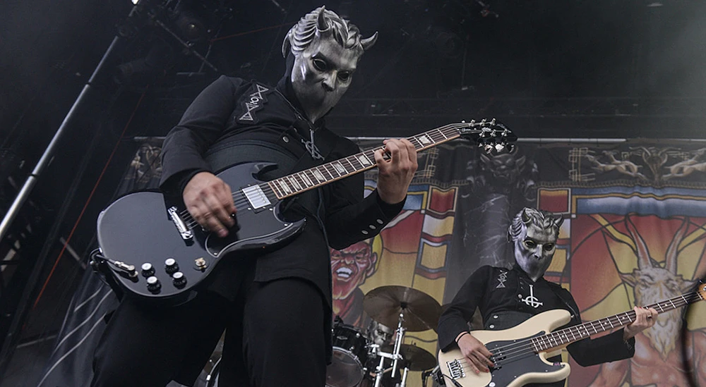 Хэллоуин Ghost Nameless Ghouls Латексная Маска Ghost B. C косплей костюм вечерние реквизит тяжелый металл Doom жесткая группа панк-рок шлем шляпа