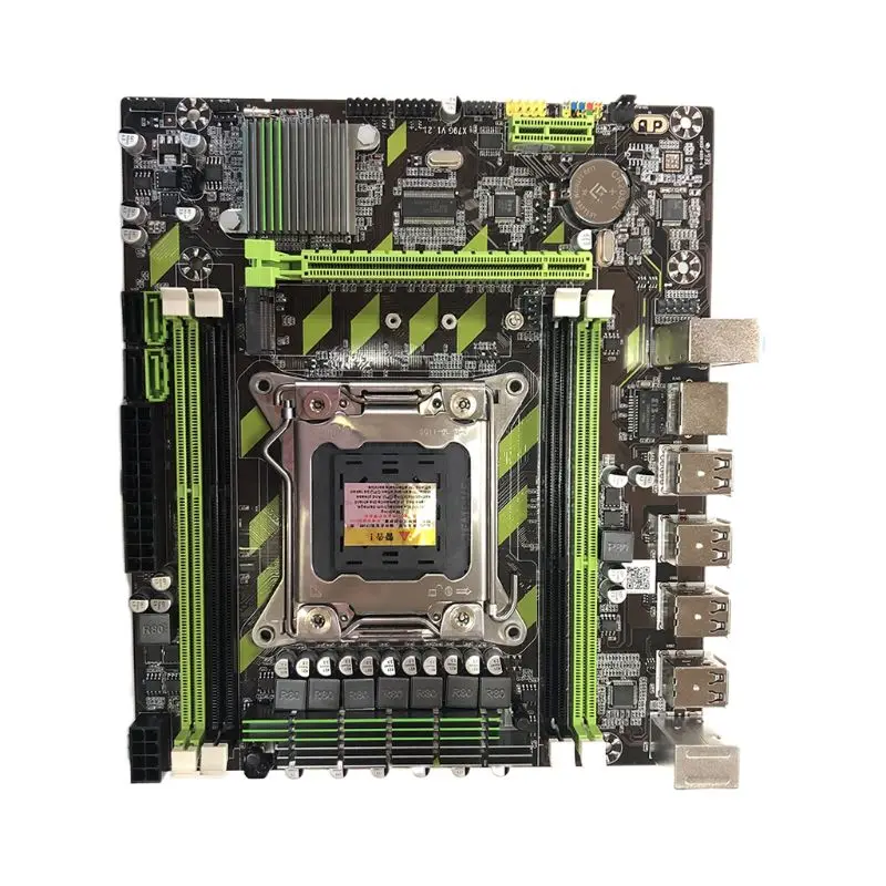 X79G M.2 Interface Motherboard LGA 2011 DDR3 Mainboard for In-tel Xeon E5/V1/C1/V2 Core I7 CPU Accessories
