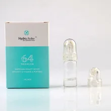 0,25 мм 0,50 мм 1,0 мм Гидра ролик титановая игла золотые наконечники мезороллер бутылка для гиалуроновой кислоты уход за кожей эссенция 64Pin 20 штифтов