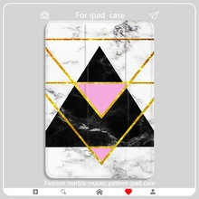Мраморный флип-чехол для iPad Mini 5 4 3 2 1 чехол для планшета для iPad Mini 1 2 3 искусственная кожа Защита кожи(China)