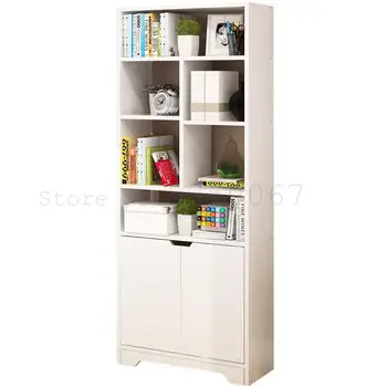 

Bookshelf Simple Landing Shelf Student Bookcase Combination Simple Modern Bookcase Storage Cabinet Bookshelf